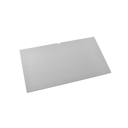 Rev-A-Shelf Drawer Insert, Maple Veneer, Silver, 39.13 in W, 0.63 in H, 21.25 in D, 21.25 in L, Gray 4DPBG-3921-1